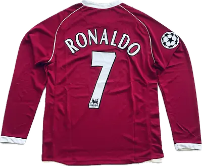 Manchester United 2006/07 Cristiano Ronaldo Home Soccer Jersey Men's Retro • $49.99