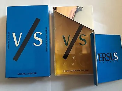 V/s Versus Versace Mens Perfume D Shower Gel Hair& Body Soap/shampoo~6.8oz/200ml • $39.99