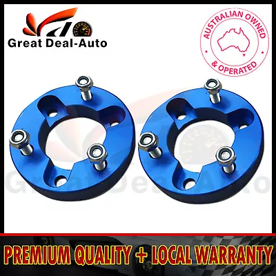 25mm Strut Spacers For Nissan Navara D40 D23 Np300 2005-current Lift Kit Blue • $55