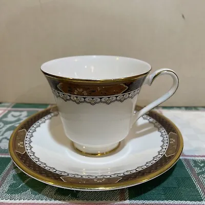 Vintage Royal Doulton China Verona Teacup Cup And Saucer • $15
