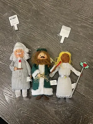 Target Wondershop 2023 A Christmas Carol Set Of 3 Ornaments Ebenezer Scrooge • $33.99