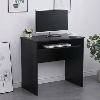 Newport Black Computer Desk PC Laptop Table Home Office Study Workstation Gaming • £39.99