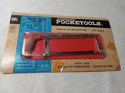 Vintage Pocketools By Marx Hack Saw Miniature (R51) • $6.99