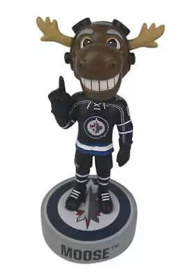 Mick E. Moose Winnepeg Jets Logo Base Bobblehead NHL Hockey • $59.99