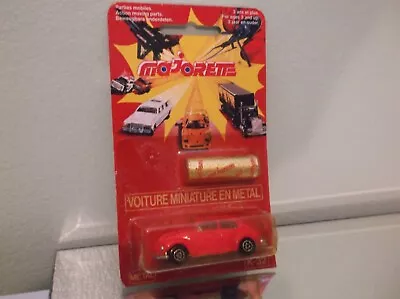 $6.50 • Buy Vintage Majorette Volkswagen VW Beetle Pink Japanese Card #203