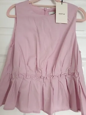 £25 • Buy GESTUZ Pink Blouse BNWT Size 36