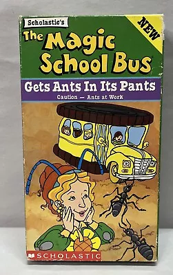 Vintage The Magic School Bus  Gets Ants In Its Pants VHS 1997 #A58126 • $4.95