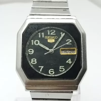 Seiko Vietnam War Era Automatic 7019A Date/Day Vintage Men’s Watch  • $180