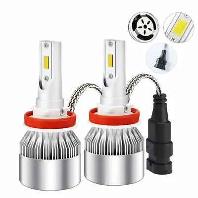 H7 CREE COB C6 LED (Low Beam Headlight) All-in-One Kit White 6000K • $17.99