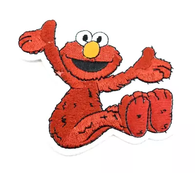 Elmo Sitting Embroidered Iron On Patch Sesame Street Applique Badge • $5.39