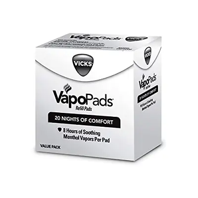 Vicks VapoPads Original Menthol Scent 20 Count Menthol Scented Vapor Pad Refills • $19.99