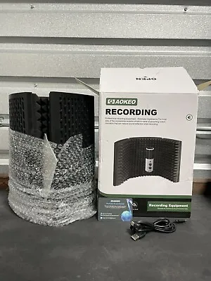 Aokeo Professional Studio Recording Microphone Isolation Shield USB • $24.50