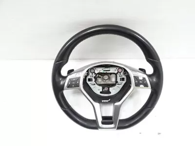 14 Mercedes W212 E350 Steering Wheel Leather Sport W/paddle Shift 1724604203 • $179.99