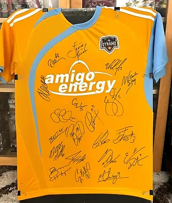 2006 Mls Champs Houston Dynamo Team Signed Soccer Jersey 20 Sigs Ching Wondo • $160