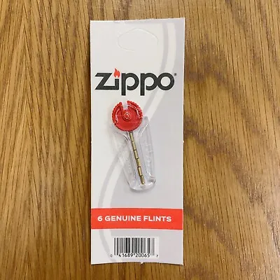 ZIPPO Flints 6 Genuine Flints Free Shipping • $6.95