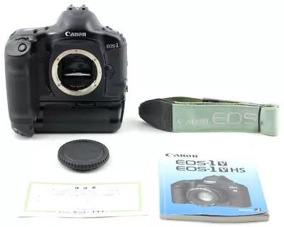 Count022 [Top MINT] Canon EOS-1V HS EOS1V SLR 35mm Film Camera Body PB-E2 JAPAN • $799.99