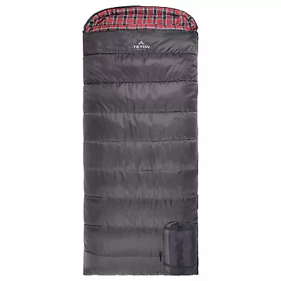 TETON Sports Celsius XXL 0 Degree Left Zipper Sleeping Bag For Camping Gray • $87.10