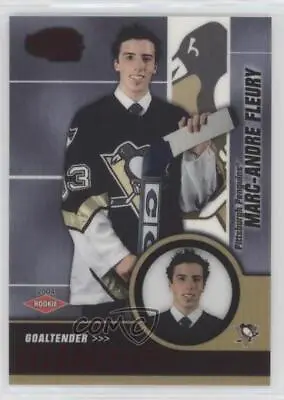 2003-04 Pacific Invincible Red /850 Marc-Andre Fleury #121 Rookie RC • $26.70