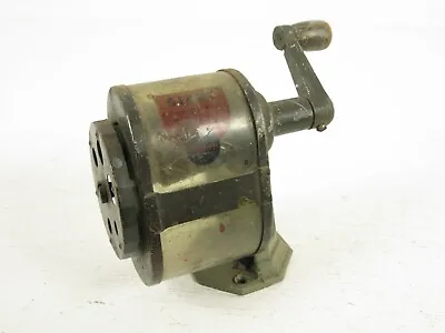 $19.99 • Buy Vtg/Ant 1920S Giant Pencil Sharpener Six Hole Automatic Pencil Sharpener Co.