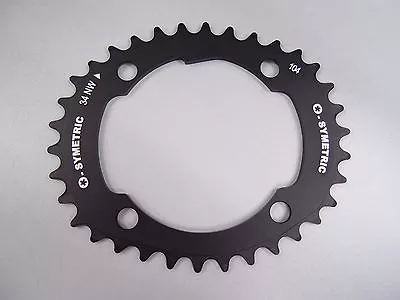 Osymetric Narrow Wide BCD 104mm X4 Bolts MTB Single Speed Chainring - 34T • $173.67