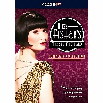 MISS FISHER'S MURDER MYSTERIES The Complete Series Collection DVD Seasons 1-3 • $29.99
