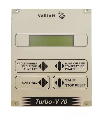 Turbo-V 70 Varian 9699505 Turbomolecular Pump Controller Untested Spare • $901.24