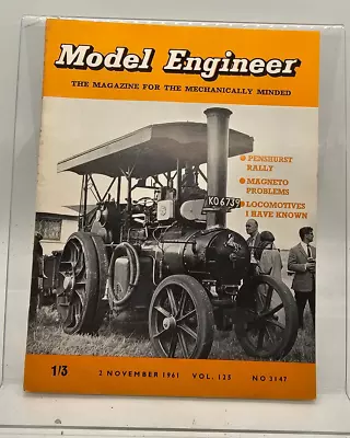 Model Engineer Magazine - Nov 2 1961 - Vol. 125 #3147 - Vintage • $2.35