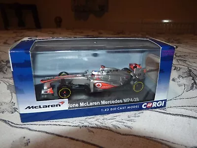 Corgi CC56701 Vodafone Mclaren Mercedes MP4 2013 Race Car Jenson Button - MIB • $22.38