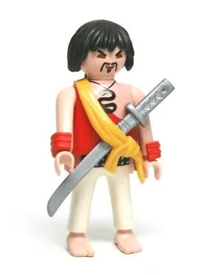 £8.75 • Buy Playmobil Figure Ethnic Asian Pirate W/ Ninja Sword Sash 5136