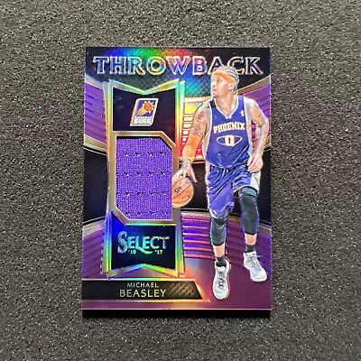 2016-17 Select MICHAEL BEASLEY #22 78/99 Throwback JERSEY - PHOENIX SUNS • $6.50