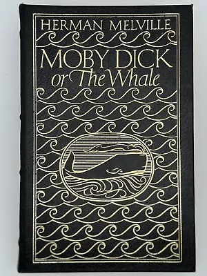 Moby Dick Or The Whale By Herman Melville Easton Press Leather Bound 1977 • $35