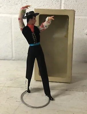 Vintage Spanish Marin Chiclana Bull Fighter Dancer Man Doll Figurine With Box • $22.45