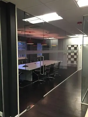 DIY Office Glass Partitions FULL KIT With Fast Delivery 10mm Toughened Glass • £429