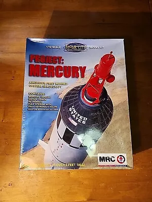 MRC Project Mercury Capsule Space Program Plastic Model Kit 1/12 Scale #0062001 • $71.99