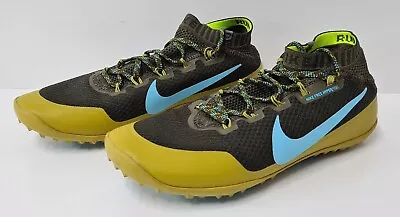 Nike Free Hyperfeel Shoes Mens Size UK9/US10 Mustard Brown Running Athletic • $135.96