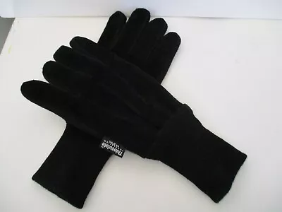 THINSULATE GLOVES Dress Gloves MICROFIBER BLACK FREE SHIPPING • $20