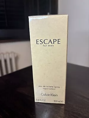 Ck Calvin Klein Escape For Men 100ml Eau De Toilette Spray Sealed • £18