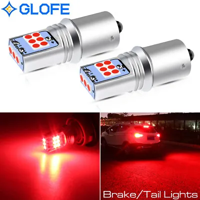 GLOFE 1156 7506 3030 LED Stop Brake Light Bulbs Pure Red Fot VW Golf Wagon 10-14 • $14.59