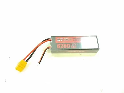 Beat Lipo Battery 6200Mah 50c 2cell 7.4V High Discharge Hard Case XT90 Plug • $15.99