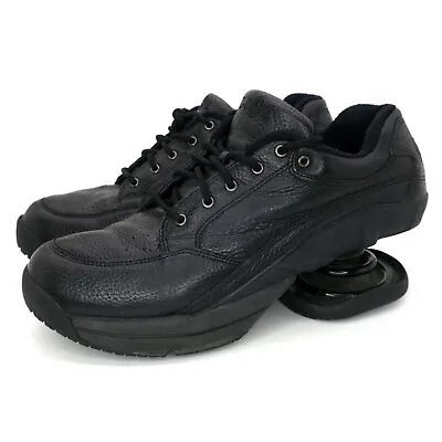 $49.95 • Buy Z-Coil Legend Black Comfort Sneakers Pain Relief Non-Slip Spring Shoe Women's 10
