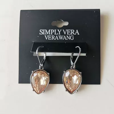 New Simply Vera Vera Wang Teardrop Drop Earrings Gift Fashion Lady Party Jewelry • $5.99