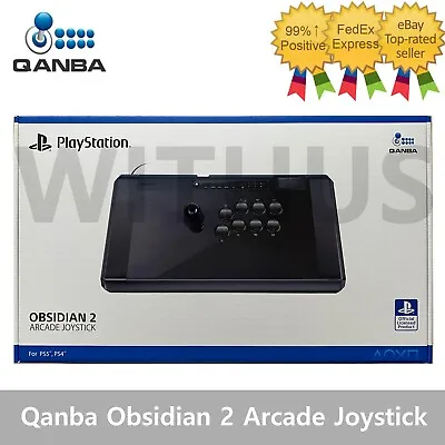 Qanba Obsidian 2 Arcade Joystick For PS5 PS4 PS3 PC - Tracking • $427.36