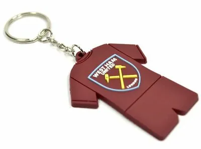 £5.10 • Buy West Ham United Fc Full Kit PVC Keyring 
