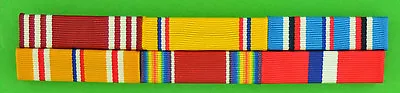  WWII Army Philippines Asia Pacific Service Mounted 6 Ribbon Bar - WW2  • $22.95