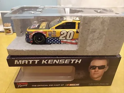 Matt Kenseth #20 DeWalt Patriotic Autographed 1/24 2016 • $100