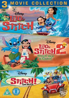 Lilo And Stitch/Lilo And Stitch 2/Stitch! The Movie (DVD) (UK IMPORT) • $23.02