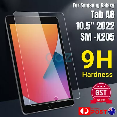 9H Full Tempered Glass Screen Protector For Samsung Galaxy Tab A8 10.5  • $9.26