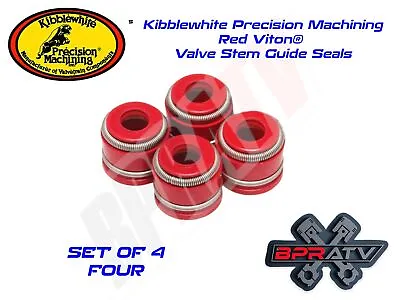 04-21 Kawasaki KX250F KX 250F Kibblewhite Viton Valve Stem Seals Set Of 4 Four • $18.98