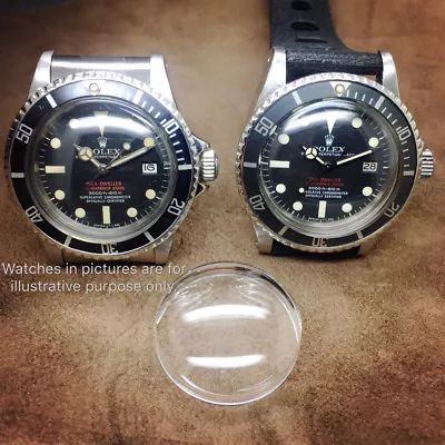 Super High Dome Crystal Fit Rolex 1665 Sea Dweller Diver Vintage Watch Plexi • $99.99