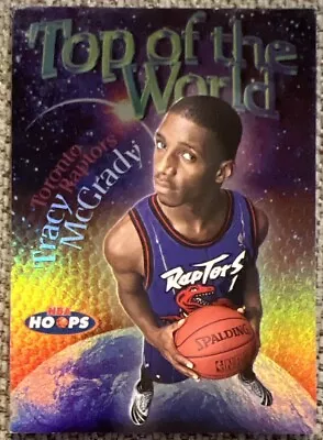 Tracy McGrady 1997-98 Hoops Top Of The World RC #8 Raptors NM Read ESE • $8.99
